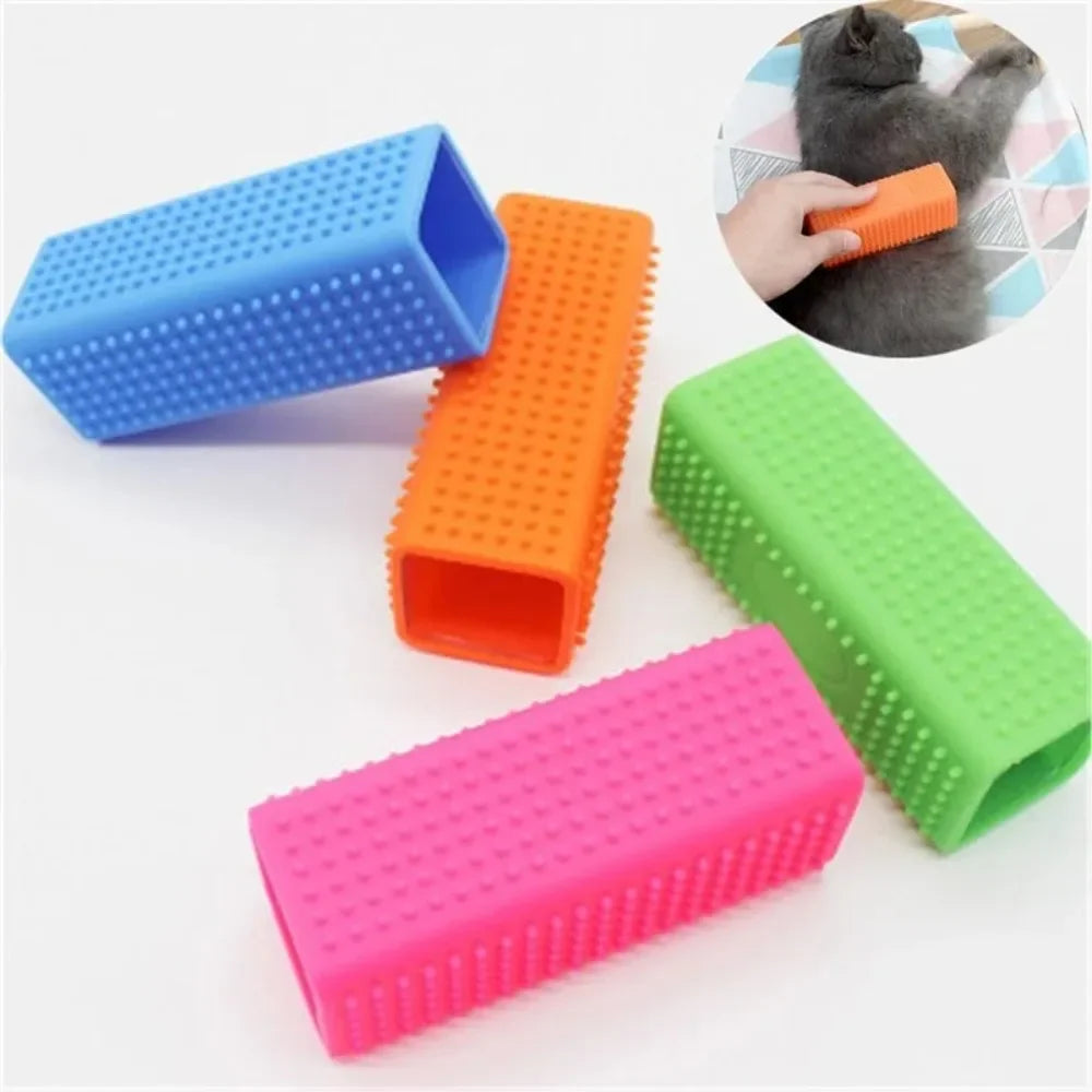 Silicone Pet Hair Remover — For Pets, Furniture, Car Seats & Clothing
